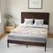 Flash Furniture DK Brown Queen Wooden Platform Bed with Headboard MG-09004QB-Q-DKBRN-GG - alternate 4